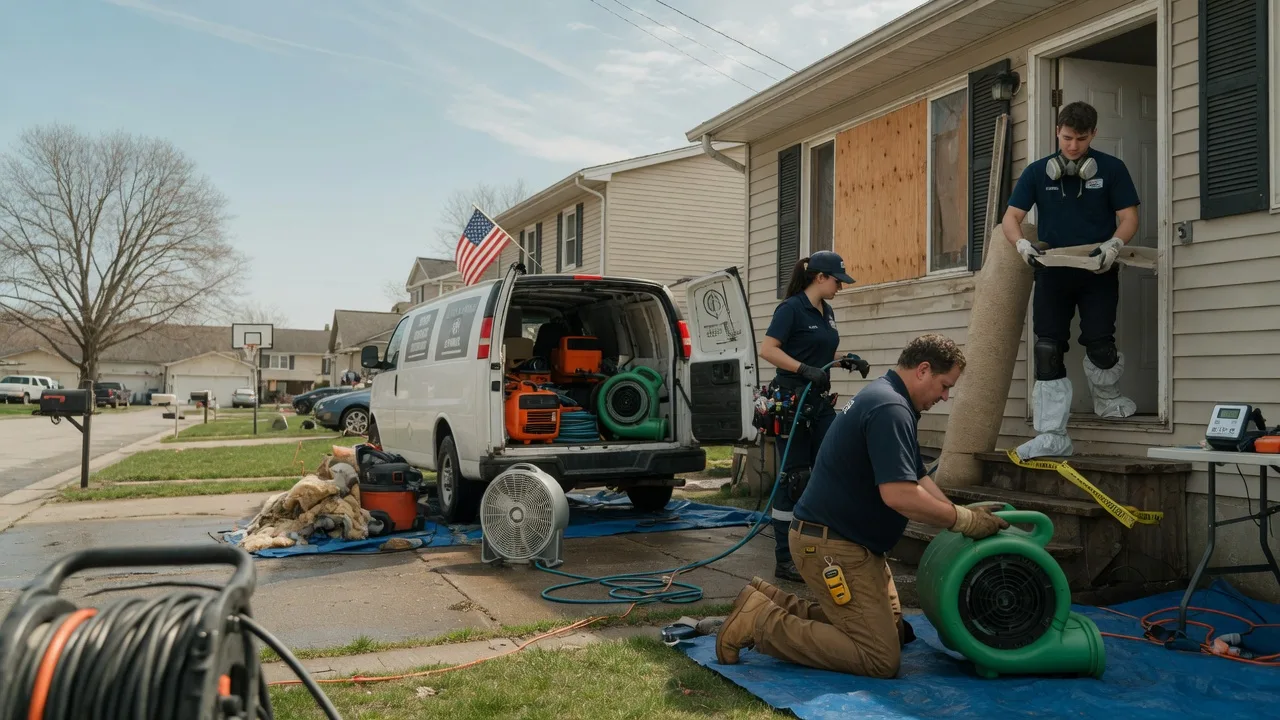 Water Damage Restoration in Lakota, IA near me